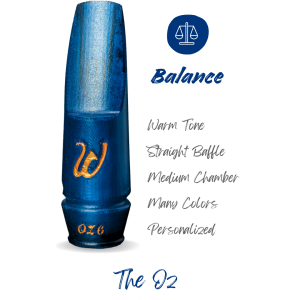Oz Tenor Saxophone Mouthpiece